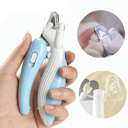 Pet Nail Clipper with Built-In LED Light