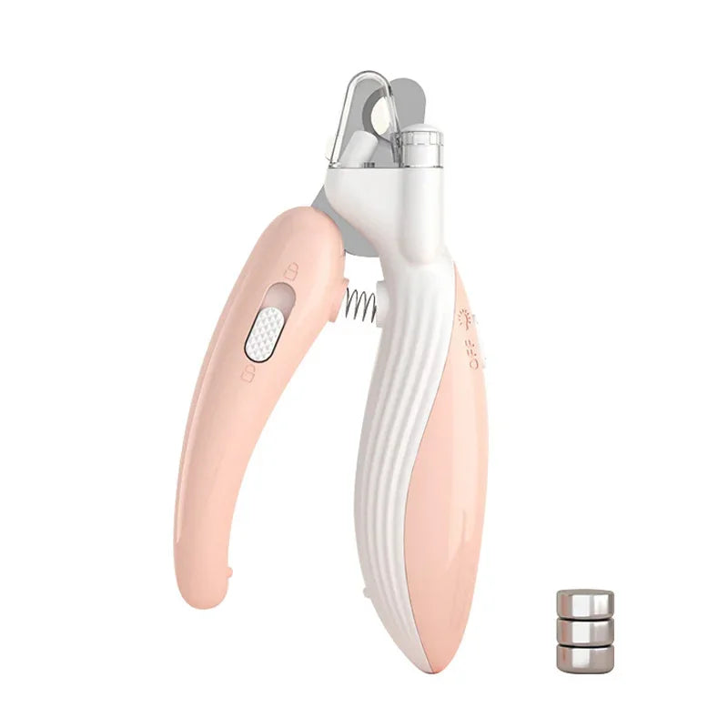 Pet Nail Clipper with Built-In LED Light