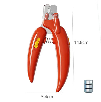 Pet Nail Clipper with Built-In LED Light