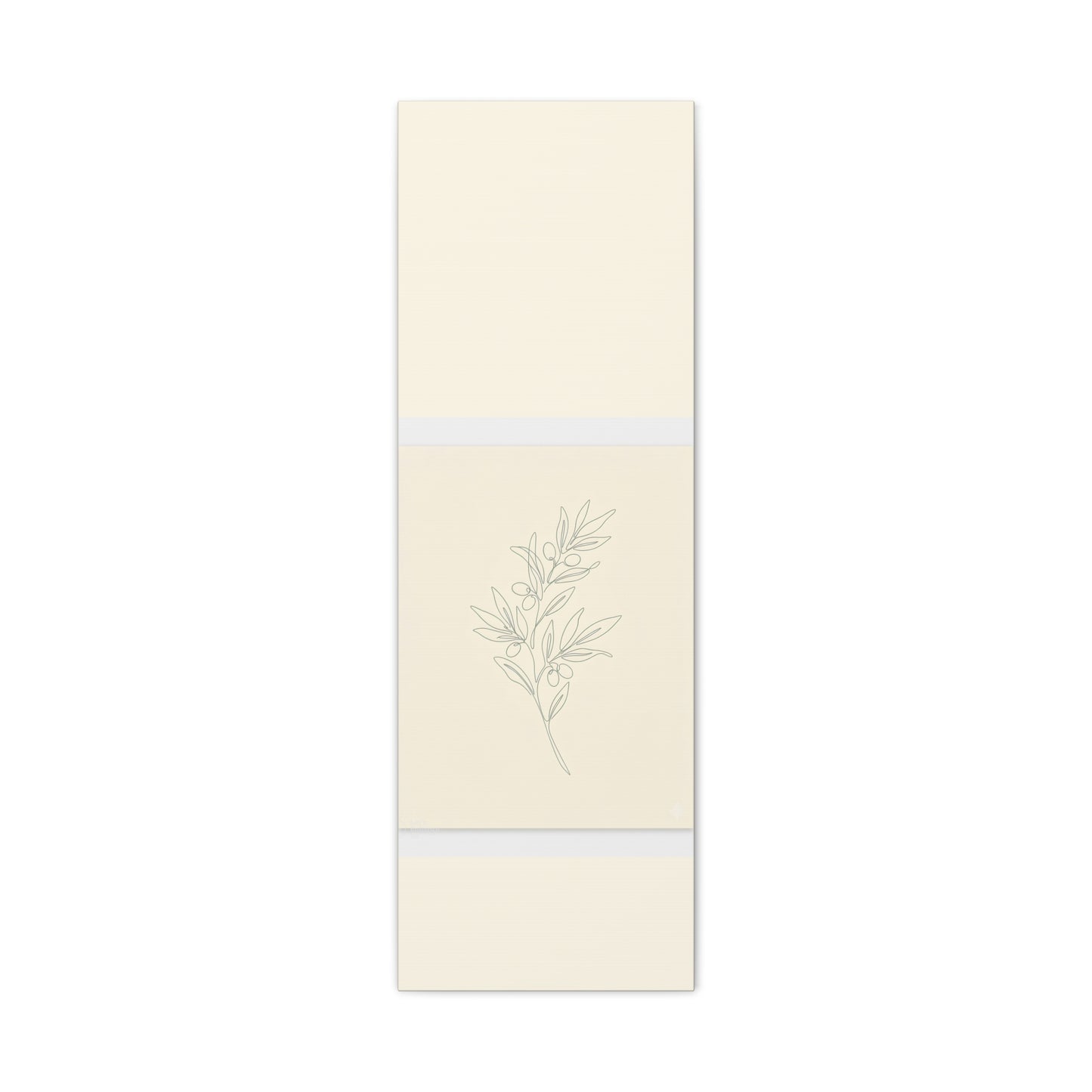 Olive Branch Minimalist Wall Art Canvas