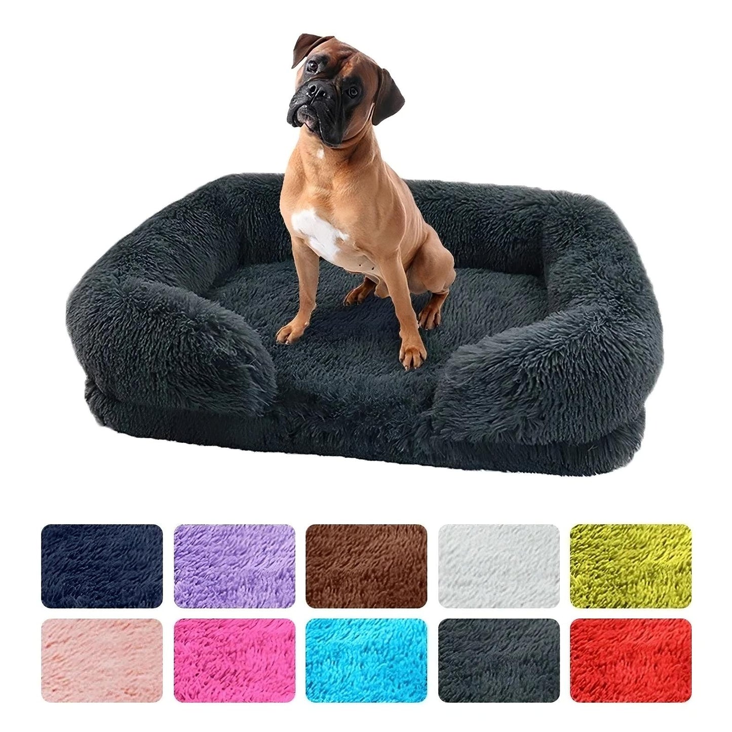 Soft Dog Sofa Bed — Orthopedic Comfort for Medium Dogs