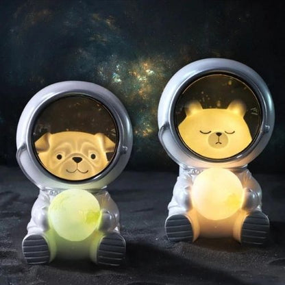 Astronaut Pet LED Night Light — Adorable Glow for Any Room