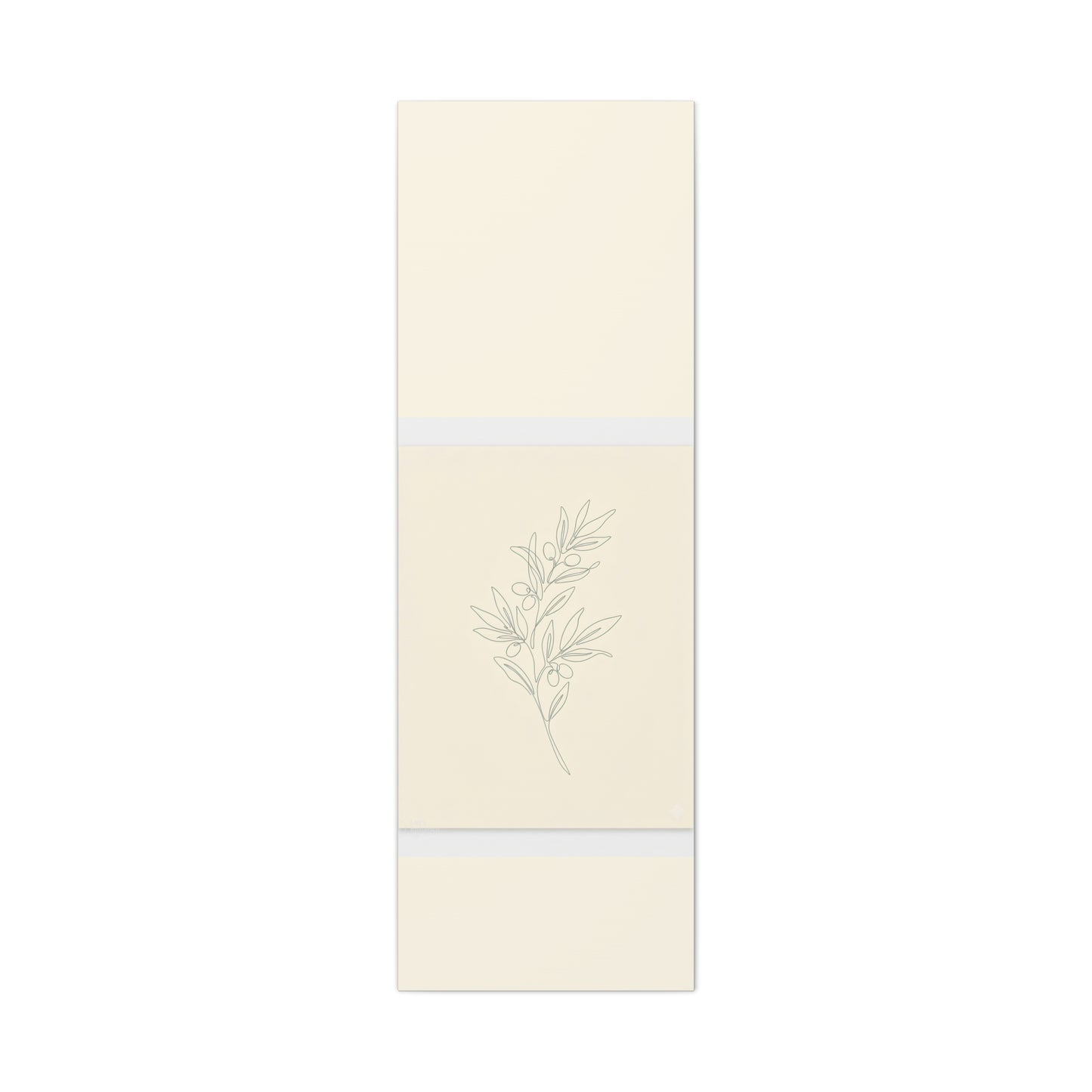 Olive Branch Minimalist Wall Art Canvas