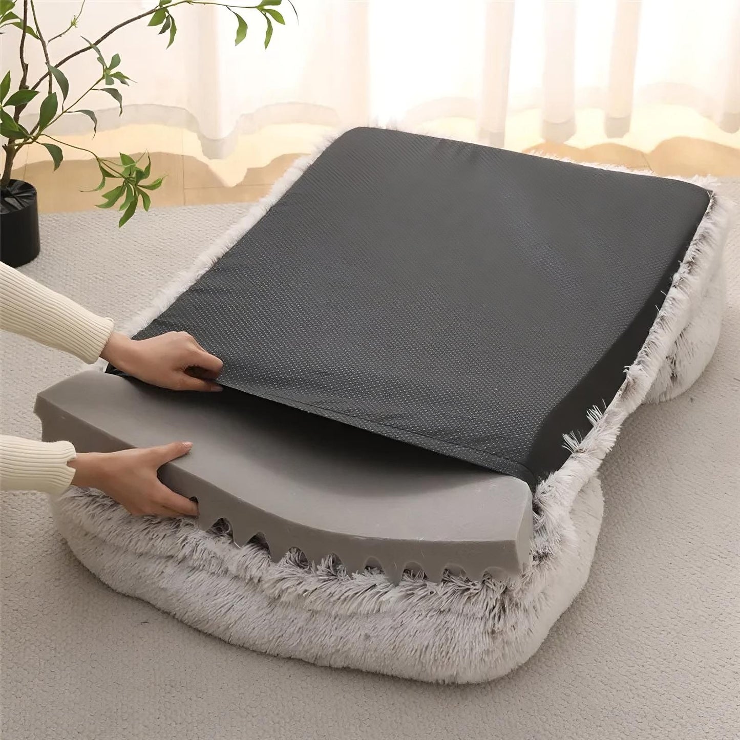 Soft Dog Sofa Bed — Orthopedic Comfort for Medium Dogs