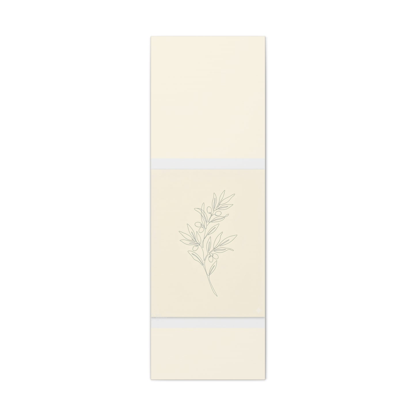 Olive Branch Minimalist Wall Art Canvas