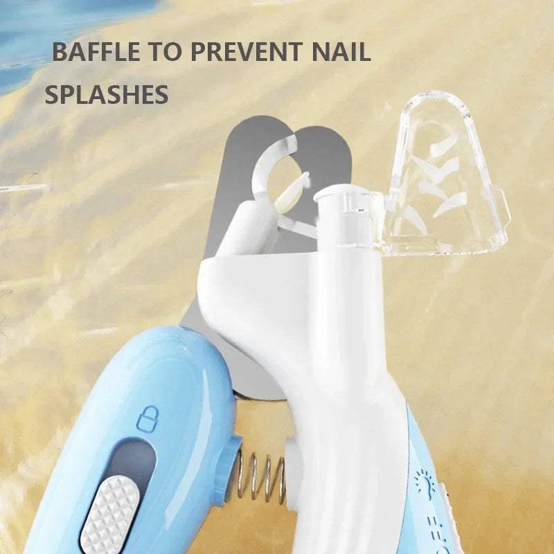 Pet Nail Clipper with Built-In LED Light