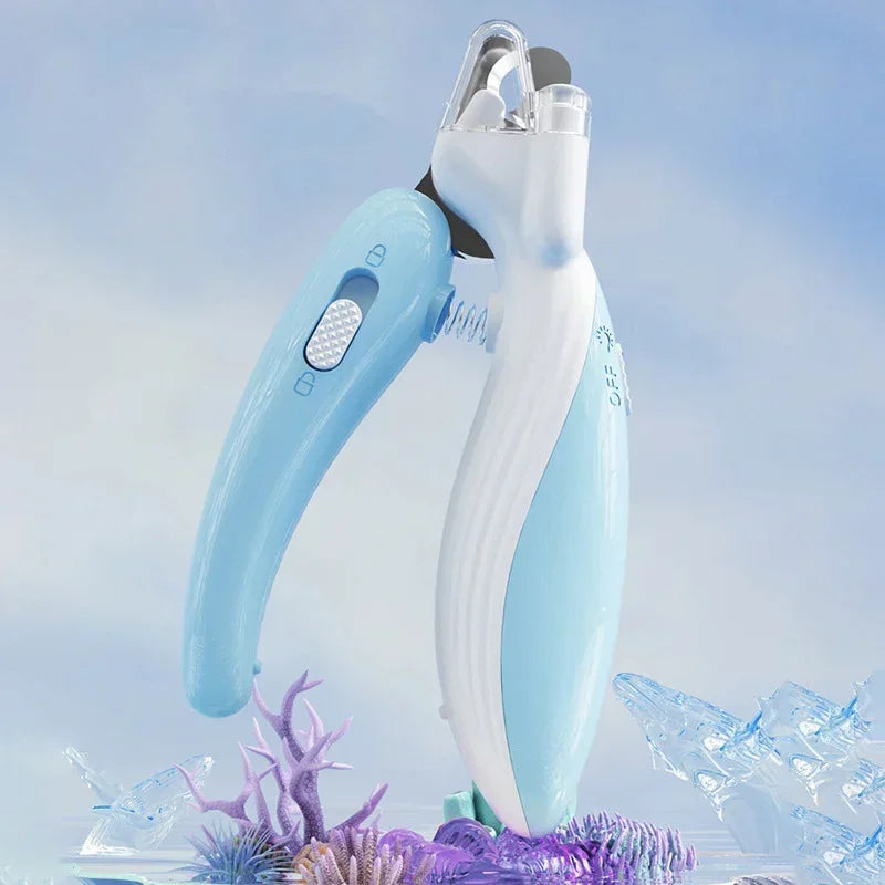 Pet Nail Clipper with Built-In LED Light