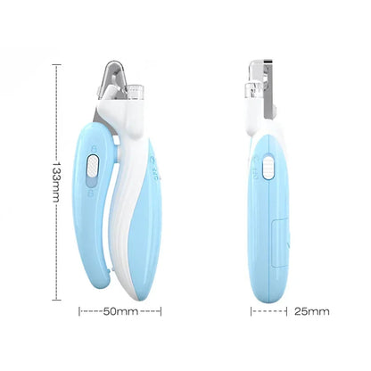 Pet Nail Clipper with Built-In LED Light