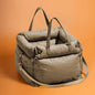 Dog Car Seat Bed with Safety Buckle — Safe & Cozy Rides