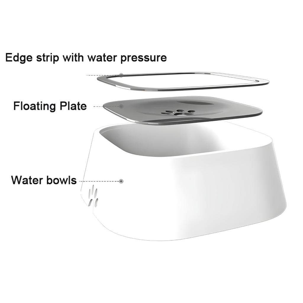 Anti-Spill Dog Water Bowl